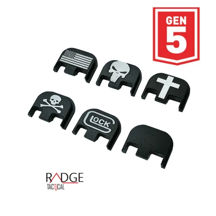Glock Rear Cover Plate for Gen 5 All Models Glock 9mm 10mm .357 .40