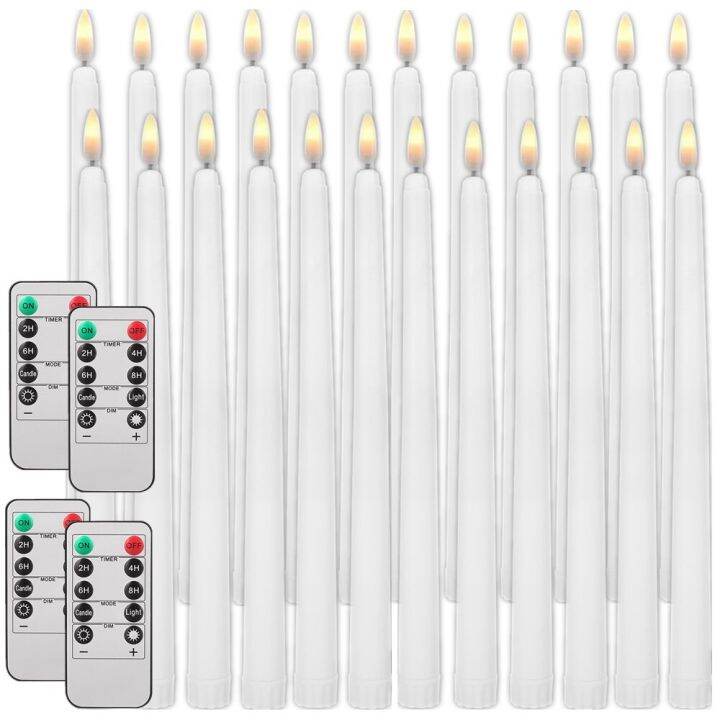 6 24Pc LED Flameless Taper Candles 6 5 11Tall Tapered Candle Battery   605cebdf341b7e537eca60fe93ceaa5c  720x720q80 