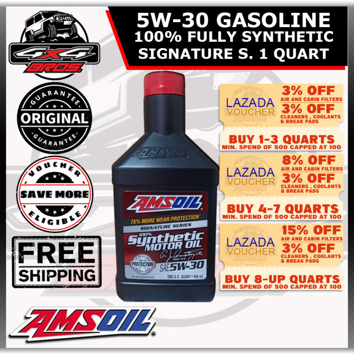 AMSOIL Signature Series 5W-30 Motor Oil (Quart)