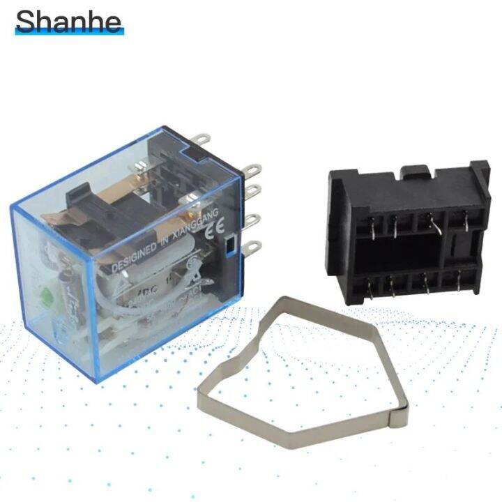 My2 Led Illuminated Relay My2nj Dpdt Relays 8 Pins My2n Power Relay