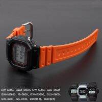 （Bar watchband） สายสายนาฬิกาข้อมือสำหรับ   Watch ซิลิโคนสำหรับ Casio G-Shock GW-5000GLS-5600GW-M5610G-5600GW-B5600GLX-5600GB-5600GW-6900ขนาด16มม.