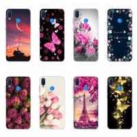 【Great. Cell phone case】 HUAWEI Nova 3i 3 5i 5T 2 Lite Nova2นิ่มเคสทีพียูแบบดอกไม้ผีเสื้อ Huawei Nova5t ฝาหลังเคสโทรศัพท์น่ารัก