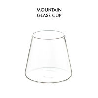 แก้วกาแฟใส MOUNTAIN GLASS CUP 300ml.x2