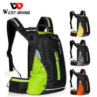 WEST BIKING 16L Sport Cycling Backpack Waterproof Ultralight Bicycle Bag Outdoor Mountaineering Hiking Climbing Travel Backpack