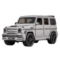 1:24 Alloy Car Model Collectible Diecast Simulation G65 SUV XLG(M929Y-6) Toys For Boys 20Cm Vehicle 6 Open Doors Pull Back