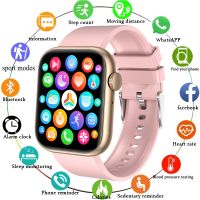 ♟ New Smart Watch For Women Full Touch Screen Bluetooth Call Waterproof Watches Sports Fitness Tracker Smartwatch Lady Best Sale