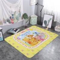 Winnie the Pooh Cartoon Big Carpet Living Room Coffee Table Bedroom Bedside Big Carpet Childrens Game Baby Crawling Big Mat