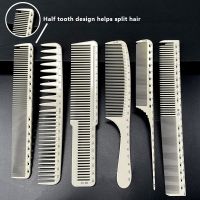 1PC Double sided Laser Scale Hair Comb Anti static Hair Brushes Salon Hairdressing Comb With Handle Hair Cutting Styling Tools