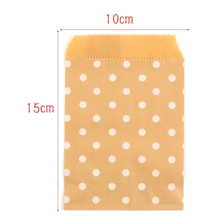 50pcs-15x10cm-wave-dot-kraft-paper-candy-biscuit-bags-supplies-pastry-tool-packing-pouch-popcorn-bag-birthday-wrapping-candy