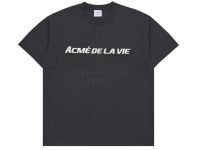 NicefeetTH - acmé de la vie SPORTY LOGO EMBROIDERY Short Sleeve T-Shirt (CHARCOAL)