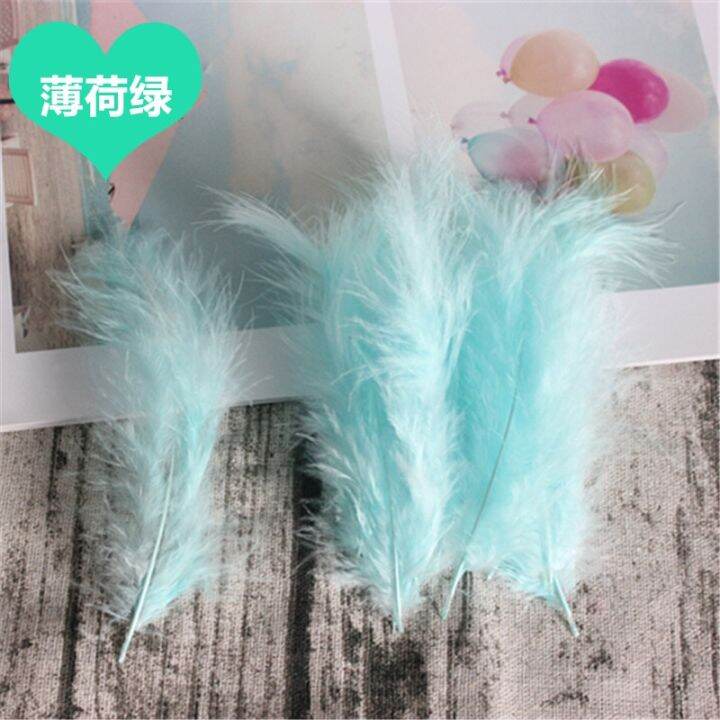 plumes-4-6-inches-10-15cm-turkey-marabou-feather-fluffy-wedding-jewelry-accessories-feathers