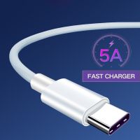 5A USB Type C Cable For Xiaomi Poco x3 USB C Cable for Redmi note 10 pro Fast Charging Data Phone Charge For Huawei P40