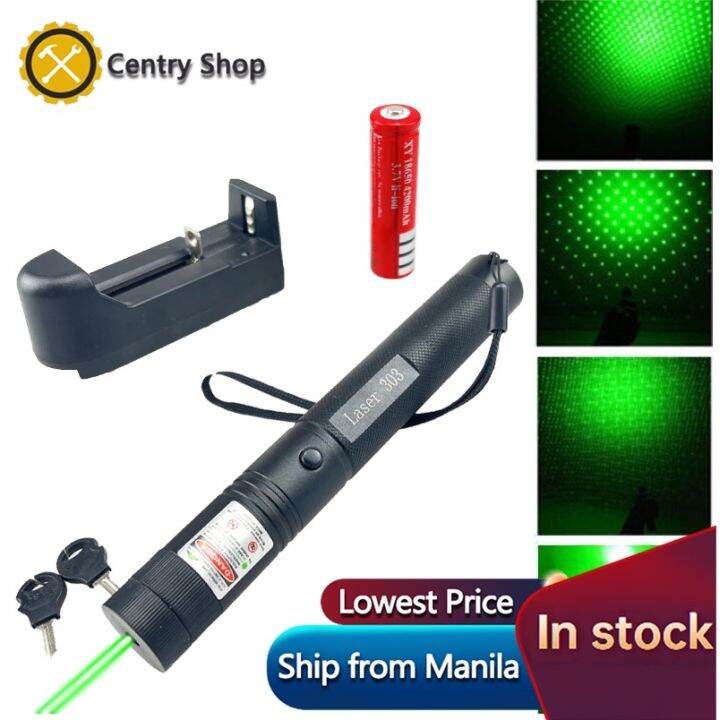 303 Laser Rechargeable Visible Beam Presentation Greenlaser Lazada PH