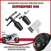 สำหรับดูคาติ Supersport 950ซูเปอร์สปอร์ต950 2021รถจักรยานยนต์ล้มกรอบป้องกันเลื่อนการ์ดแฟริ่งปลอกปกป้องเข่ากันชน