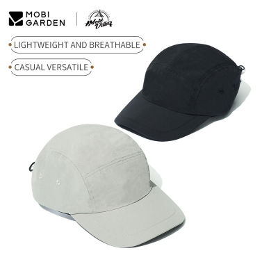 MOBI GARDEN หมวกเบสบอลหมวกกีฬาหมวกแก๊ปโผล่ผู้ชายปรับแฟชั่นสำหรับผู้หญิงได้สำหรับการเดินทางกลางแจ้งแห้งเร็ว82915