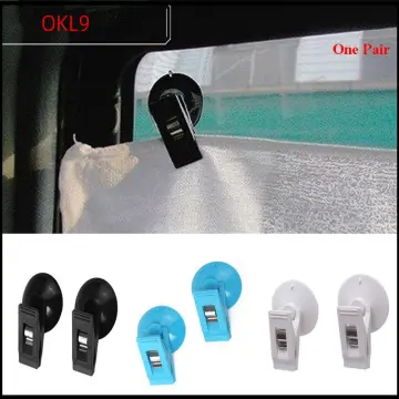 1 Pair Suction Cups Clip Suction Cup With Clip For Car Window Sun  Protection Too