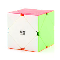 Qiyi Qicheng Skewb เมจิกความเร็ว Cube Stickerless QIYI Skewb Professional Antistress ปริศนา Fidget ของเล่นเด็กของขวัญ-fhstcjfmqxjkf