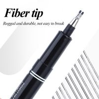 GENVANA 0.5/0.3/0.1 mm Double Line Needle Pen Double-head Drawing Pen Professional Drawing Office Design School Art Supplies