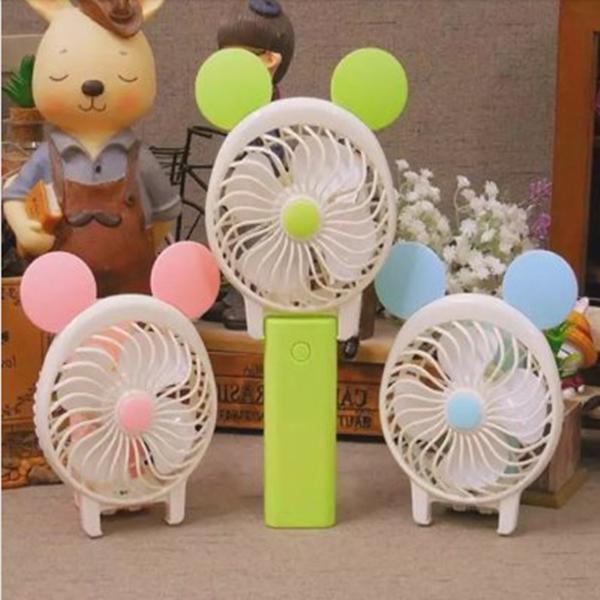 จัดส่ง-kerry-express-ส่งฟรี-พัดลมพกพา-cartoon-mini-fan-ส่งฟรี