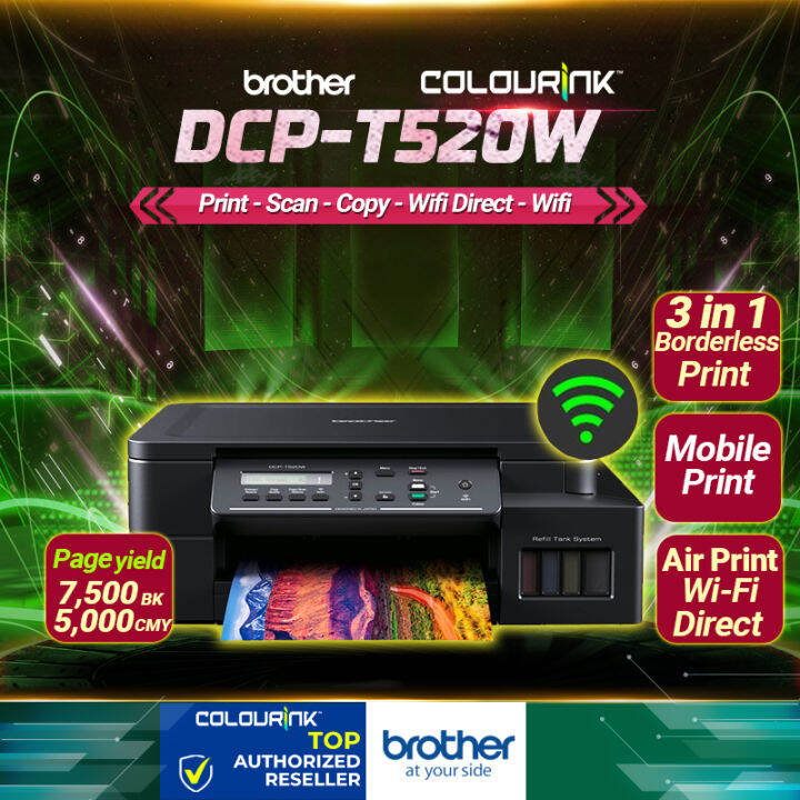 Brother DCPT420W AirPrint / DCPT520W AirPrint Colour Refill Ink Tank