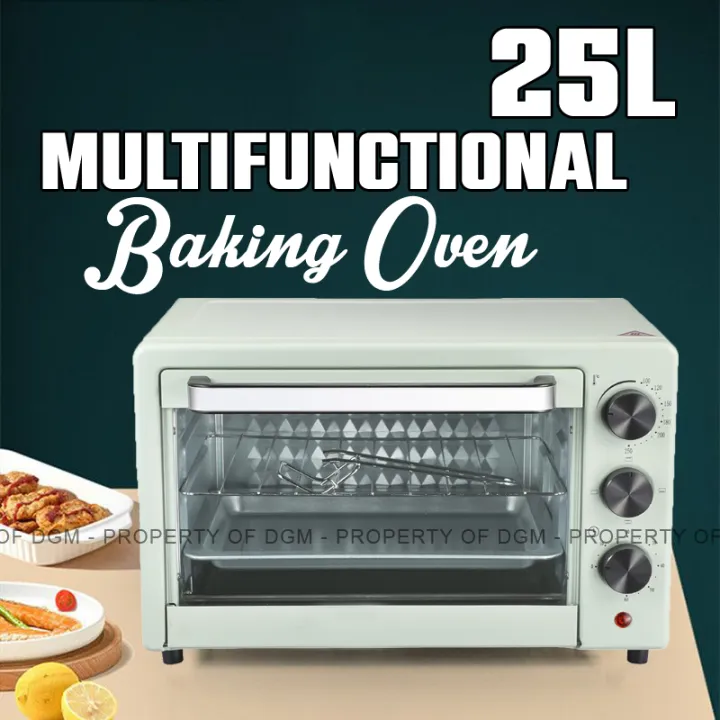 25L Electric Baking Oven, Multifunctional Household Oven, Convection