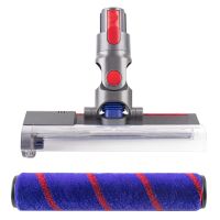 เครื่องมือหัวแปรงถูพื้นแบบมอเตอร์สำหรับ Dyson V8 V7 V10 V11เครื่องดูดฝุ่นหัวลูกกลิ้งอ่อนแปรงถูพื้นอะไหล่เครื่องดูดฝุ่น