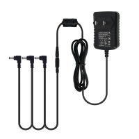 Guitar Effects Pedal Power Supply Adapter 9V DC 1A (1000mA) With Cable 3 Way 5 Way Daisy Chain Cord