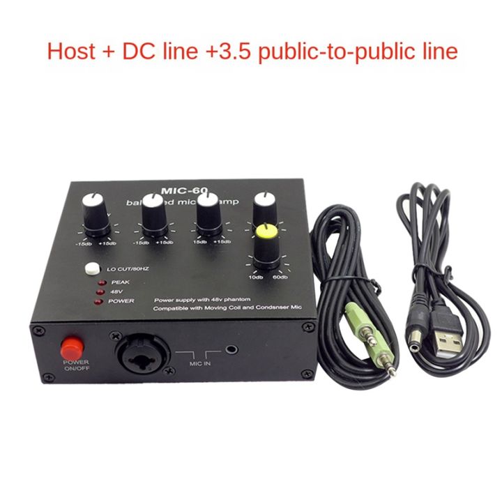 balanced-dynamic-microphone-amplifier-condenser-microphone-amplifier-music-audio-amplifier-mic-60-with-48v-phantom-power