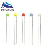 ■❡♀ 100PCS 1.8mm LED Diode Light Diffused Assorted Kit Green Blue White Yellow Red COMPONENT DIY New Original