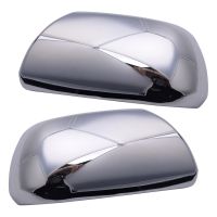 2pcs Car Side Door Wing Rearview Mirror Cover Cap Trim Fit For Toyota Highlander Sienna 2011 2012 2013