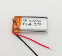 【✆New✆】 zhufengdi558151 ลิเธียมโพลิเมอร์3.7 V 501225 P 051225 Mah 110Mah พร้อมแผ่นป้องกันที่ใช้สำหรับ Mp4 Mp3บลูทูธ