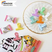 Winzige Candy Color Metal Clip Snack Sealing Clip Storage Clip