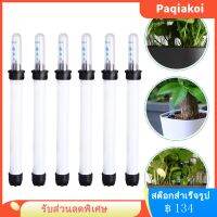 Paqiakoi 6pcs ตัวบ่งชี้ระดับน้ำระดับน้ำมาตรวัดดอกไม้หม้อน้ำ