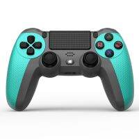 【บ้านเคลื่อนที่】KM048 สําหรับ PS4 Bluetooth Wireless Gamepad Controller 4.0 พร้อมแถบไฟ