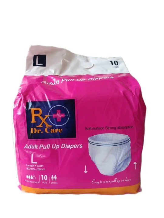 Adult Diaper Pull Ups Large Rx Dr Care 1pack 10pcs Pack Lazada Ph