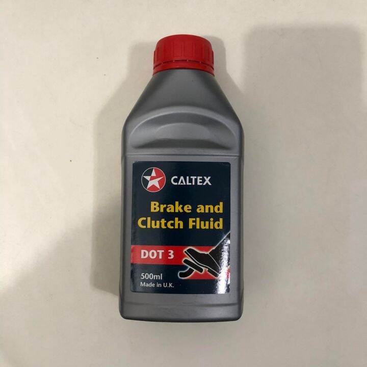 ORIGINAL/GENUINE CALTEX DOT 3 BRAKE FLUID 500ML Lazada PH