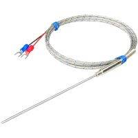 K-type armored thermocouple WRNK-191 temperature sensor 0.5mm 1mm 2mm 3mm 4mm 5mm 6mm 8mm thermocouple probe temperature 800 ℃