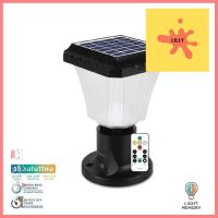 ไฟหัวเสา SOLAR LAMPTAN WAFALL CCT 2 วัตต์ เดย์ไลท์ / คูลไวท์ / วอร์มไวท์ สีดำSOLAR POST MOUNT LAMP LAMPTAN WAFALL CCT 2W DAYLIGHT/COOL WHITE/WARM WHITE BLACK **สอบถามเพิ่มเติมได้จ้า**