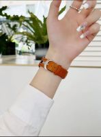 ►►❉ Sport Leather Strap for Apple Watch 40/44mm 41/45mm 49Ultra for iWatch Band 38mm 42mm SE8 7 6 5 4 3 2 1Correa Wristband Loop