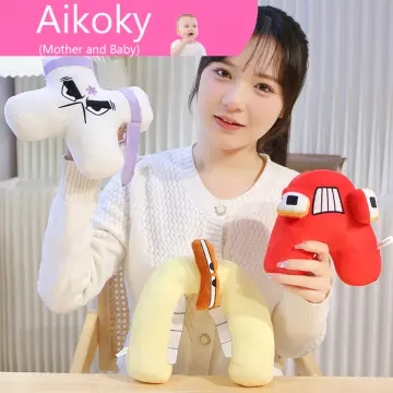 Alphabet Lore Plush Toy Stuffed Plushie Doll Toys Children kawaii Cartoon  Doll 26 English Letters (A-Z-0-9) Kids Birthday Gift