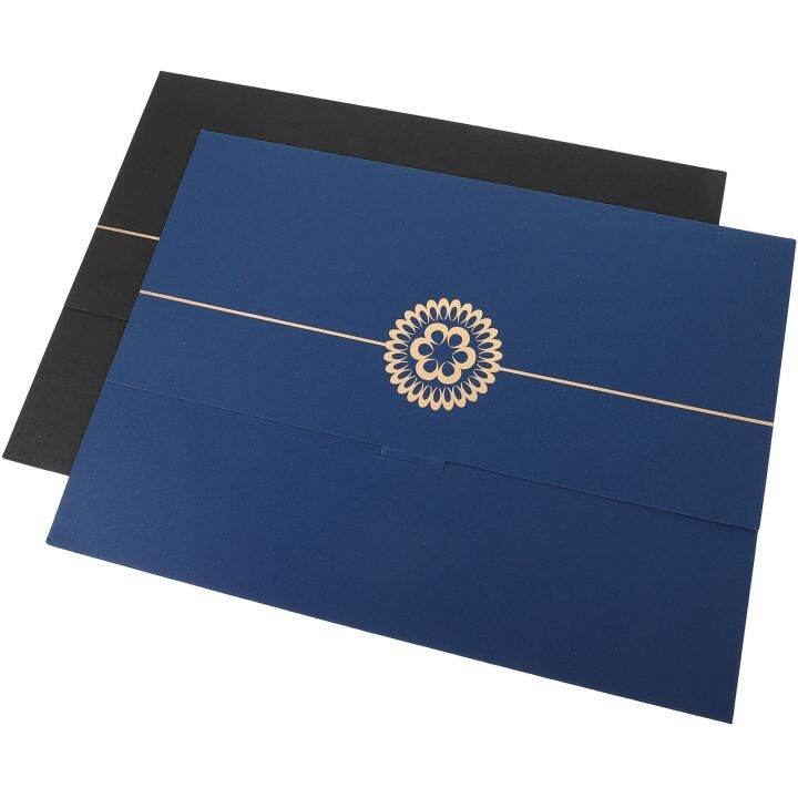 Folders Certificate A4 Holder Graduation Diploma Award Covers Paper