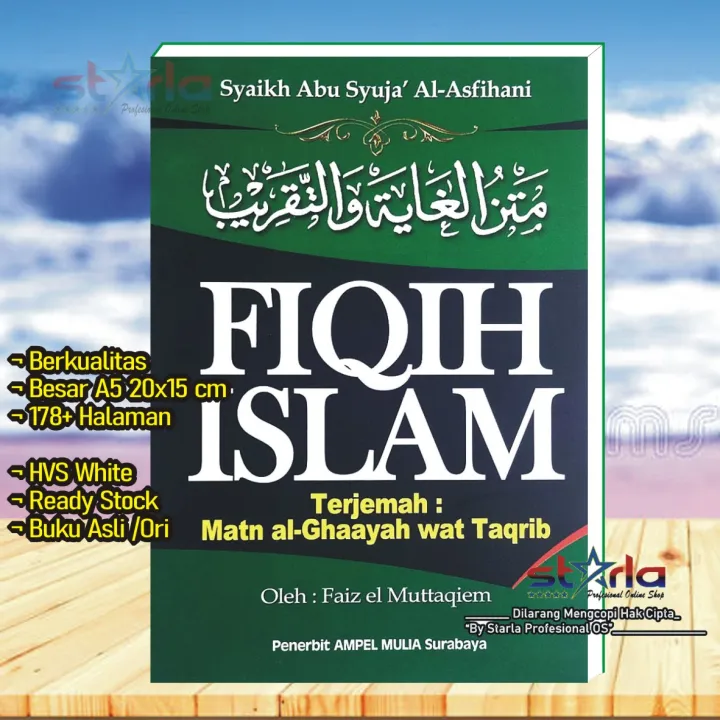 Buku Fiqih Islam Terjemah Taqrib Hijau Dari Kitab Taqrib Fathul Qorib