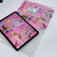 เคสไอแพด Gen10 Gen9 10.2 Air5 Barbie เคสiPad Gen8,Air4 Case iPad ใส่ปากกาได 11pro mini6 gen7 gen6 mini6 iPad Case