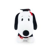 Snoopy ลิขสิทธิ์แท้ ตุ๊กตา Snoopy Westly : ชุดรับปริญญา ท่านั่ง 12นิ้ว