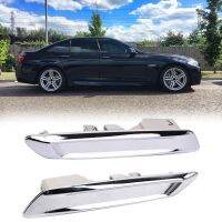 Car Front Left &amp; Right Chrome Trim Molding For F10 F11 528I 535I 51137336645 51137336646