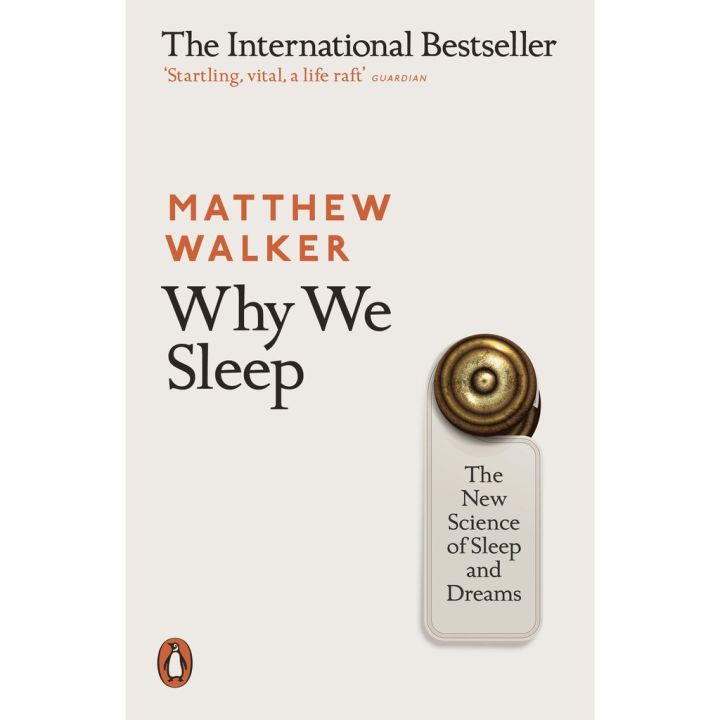 จัดส่งฟรี ! หนังสือภาษาอังกฤษ Why We Sleep : The New Science of Sleep and Dreams by Matthew Walker พร้อมส่ง