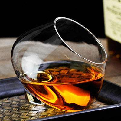 GF Rolling แก้ววิสกี้เขย่าถ้วยแก้วคริสตัลแก้ว Tumblers สำหรับดื่ม Scotch Bourbon ไอริชค็อกเทลเครื่องแก้ว