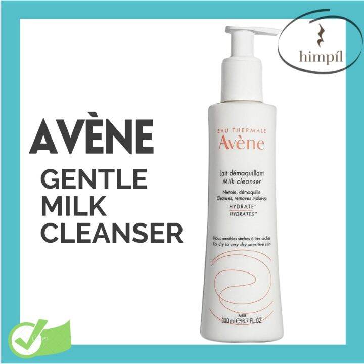 AVENE Gentle Milk Cleanser NoRinse for Dry Sensitive Skin Makeup