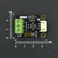 I2C ถึงโมดูลแรงดันไฟฟ้า0 ~ 10V สองตัว