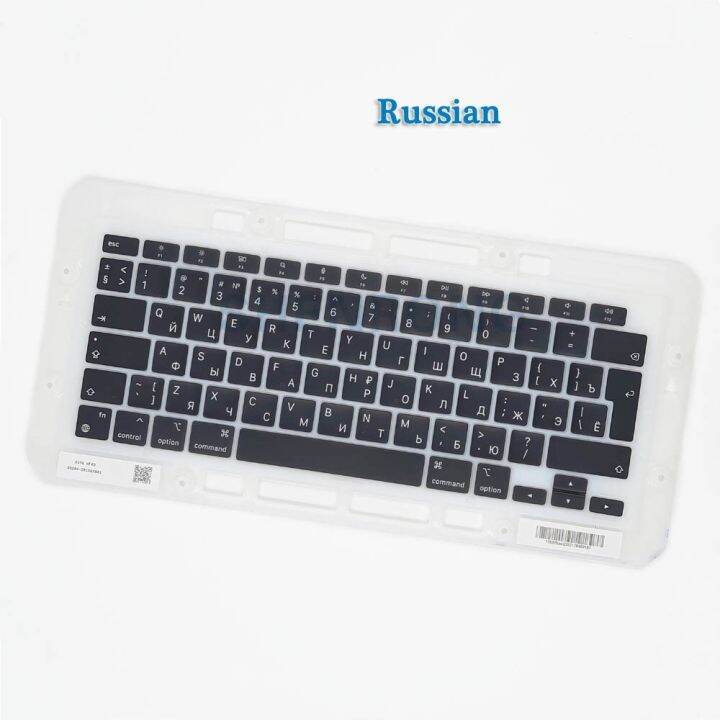 แล็ปท็อป-a2337ปุ่ม-azerty-keycaps-เรา-ฝรั่งเศส-n-สเปน-สำหรับ-macbook-air-retina-13-m1แป้นพิมพ์ฝาปิด-a2337-2020-emc-3598